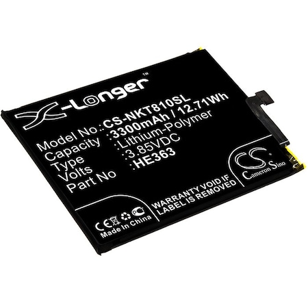 Bsc Preferred Nokia 8.1 TA-1119 TA-1128 Mobile Phone Replacement Battery CS-NKT810SL